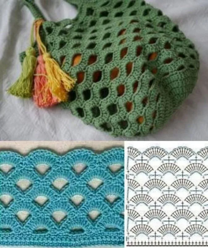 Crochet Market Tote: Eco-Friendly Mesh Shopping Bag Pattern — photo 2