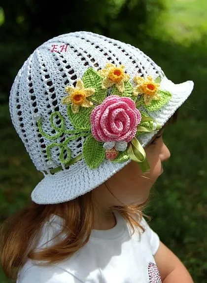 Stylish Crochet Panama Hat for Girls: A Sweet Summer Pattern — photo 2