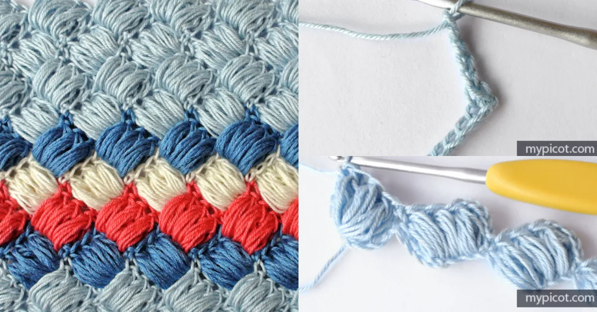 How To Crochet The Zig Zag Puff Stitch: A Textured Stitch Tutorial — photo 2