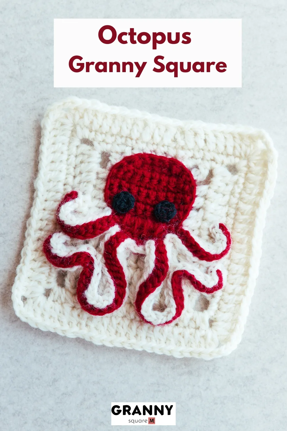 Octopus Granny Square – Free Crochet Pattern — photo 4