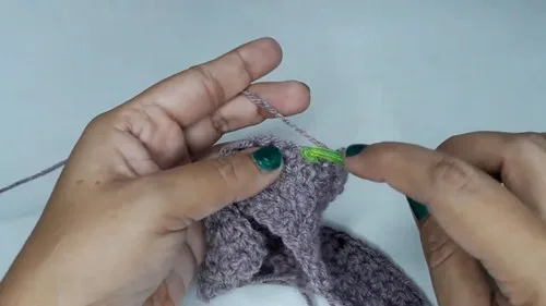 Bubble stitch baby cardigan for 6-9 months — photo 3