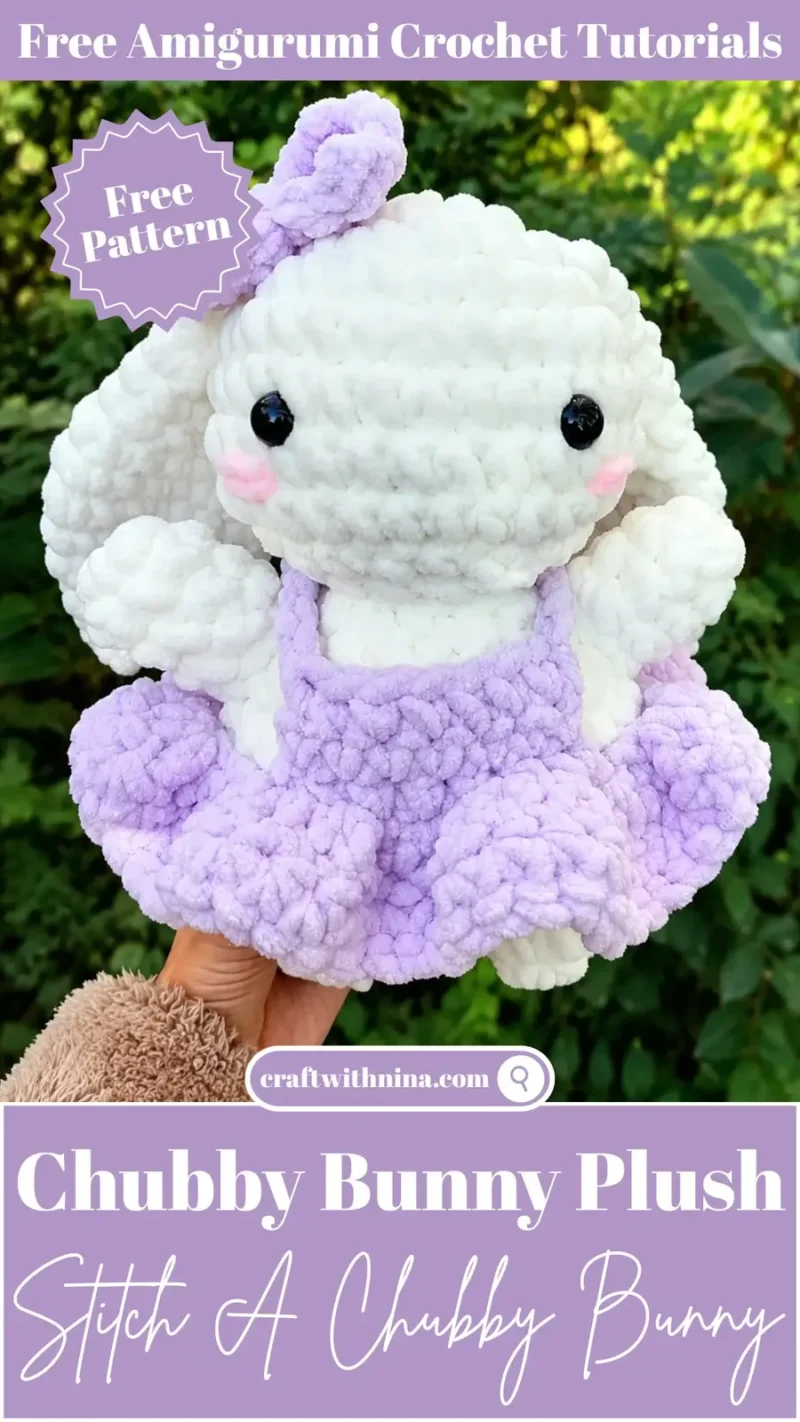 Chubby Bunny Plush Crochet Pattern: Cuddly Amigurumi Friend — photo 4