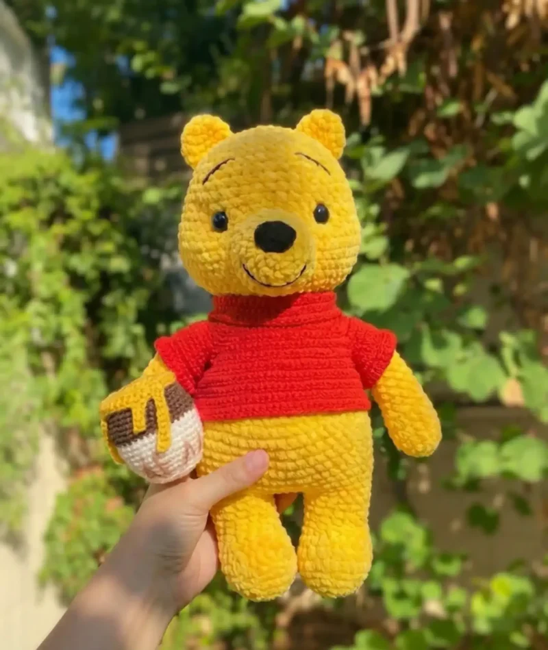 Free Crochet Bear Pattern: Adorable Plush Bear with Honey Pot — photo 3