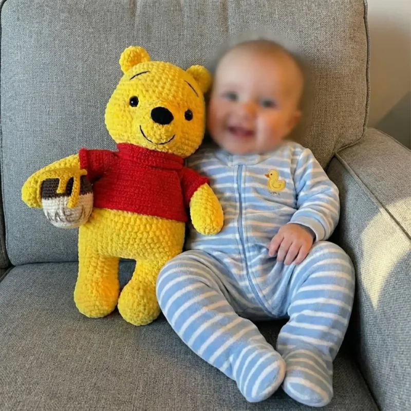 Free Crochet Bear Pattern: Adorable Plush Bear with Honey Pot — photo 4