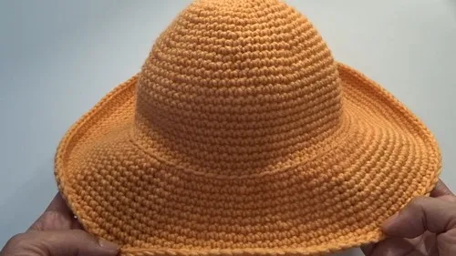 Crochet bucket hat pattern for beginners, step by step — photo 2