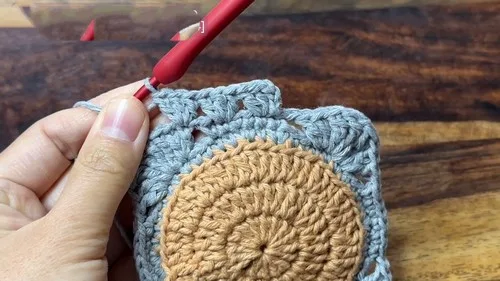 Crochet Lion 3D Granny Square Pattern for Beginners — photo 3