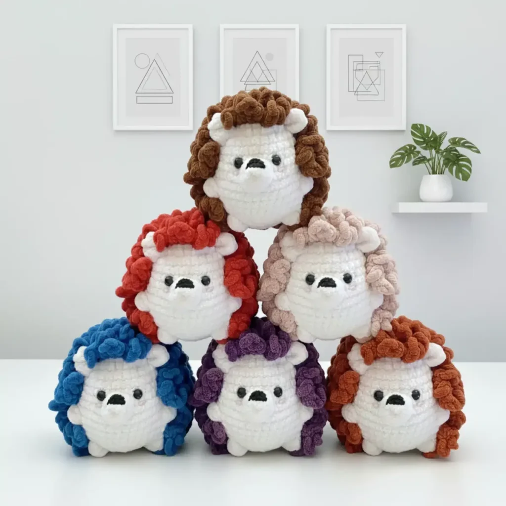 Free No-Sew Hedgehog Crochet Pattern