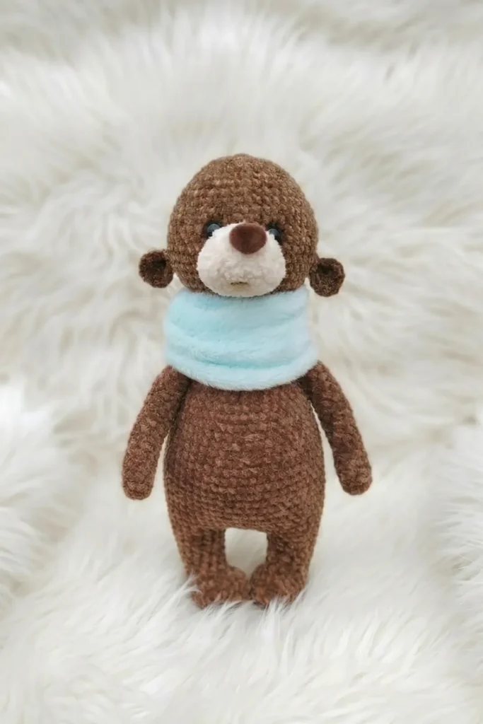 Sad bear amigurumi: a round-by-round build guide