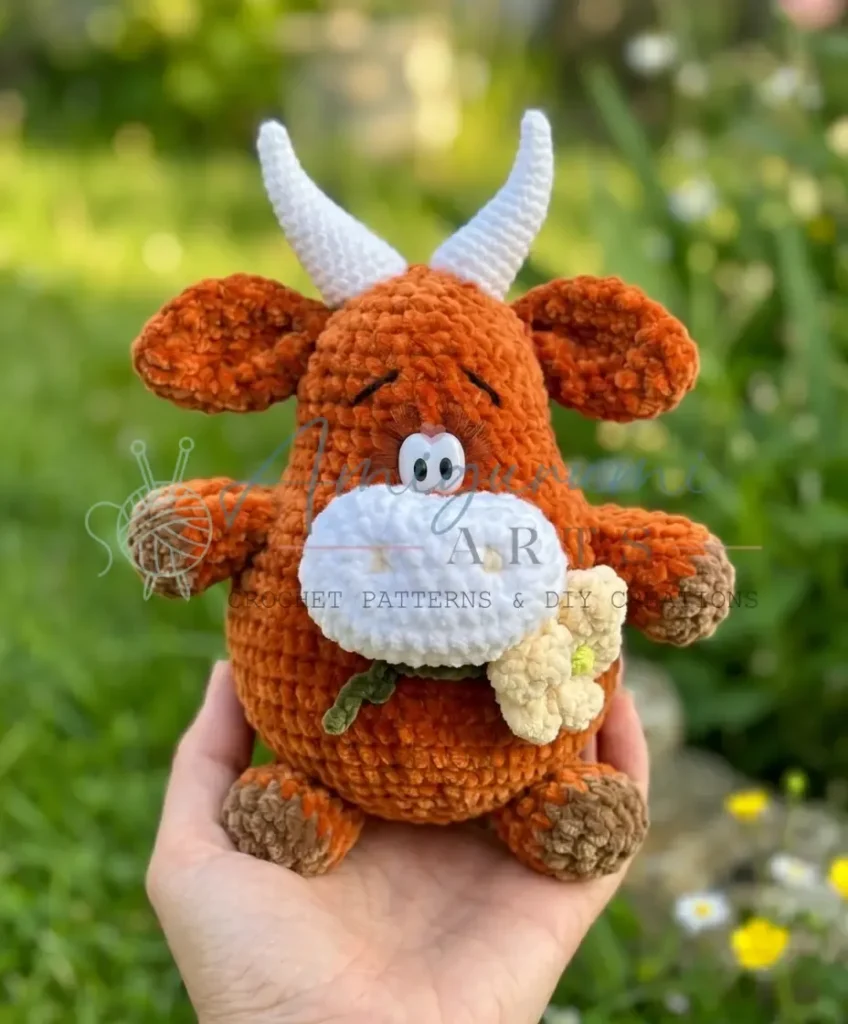 Crochet Bull Amigurumi: A Beginner-Friendly Build
