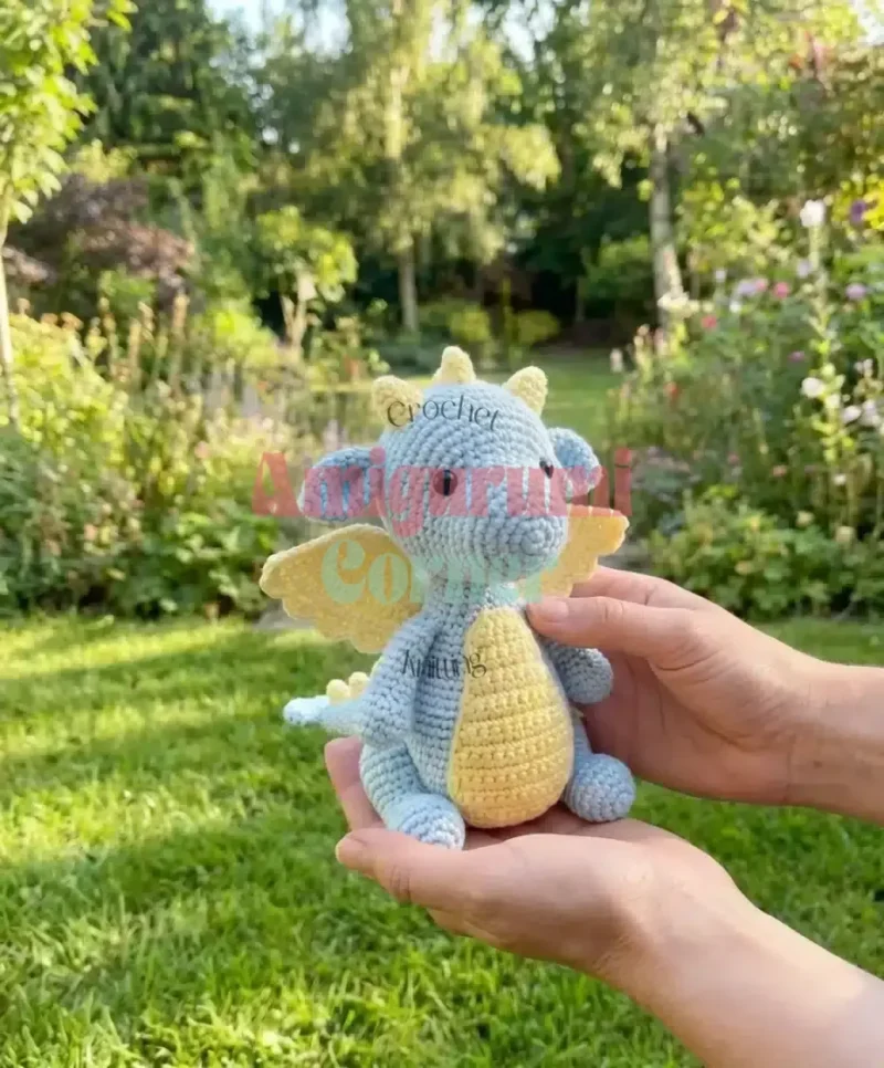Dragon amigurumi pattern: construction notes and fixes — photo 3